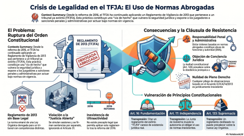 TFJA: De la objeción de conciencia y el reglamento de vigilancia abrogado