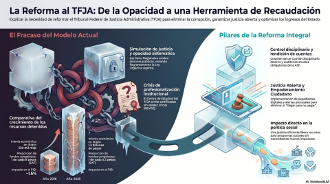 La reforma al TFJA como herramienta de seguridad jurídica y recaudación